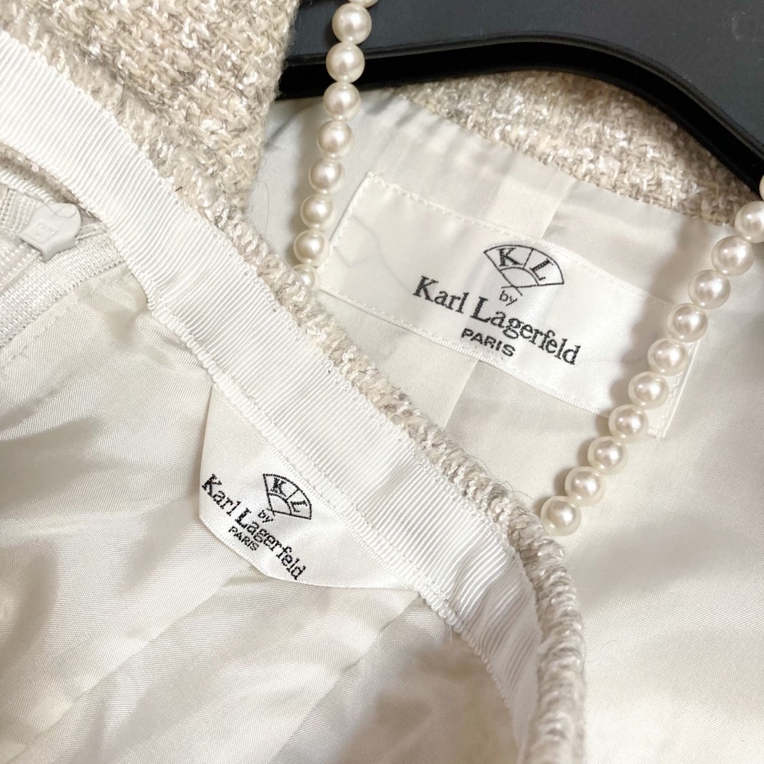 Karl Lagerfeld - 美品 カールラガーフェルド 上品なツイード