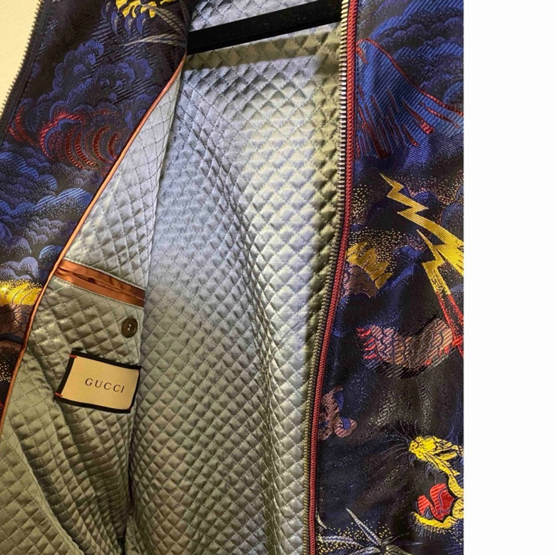 Gucci(グッチ)の超レア✨️GUCCI ボンバージャケット ブルゾン MA-1 メンズ レディース メンズのジャケット/アウター(ブルゾン)の商品写真