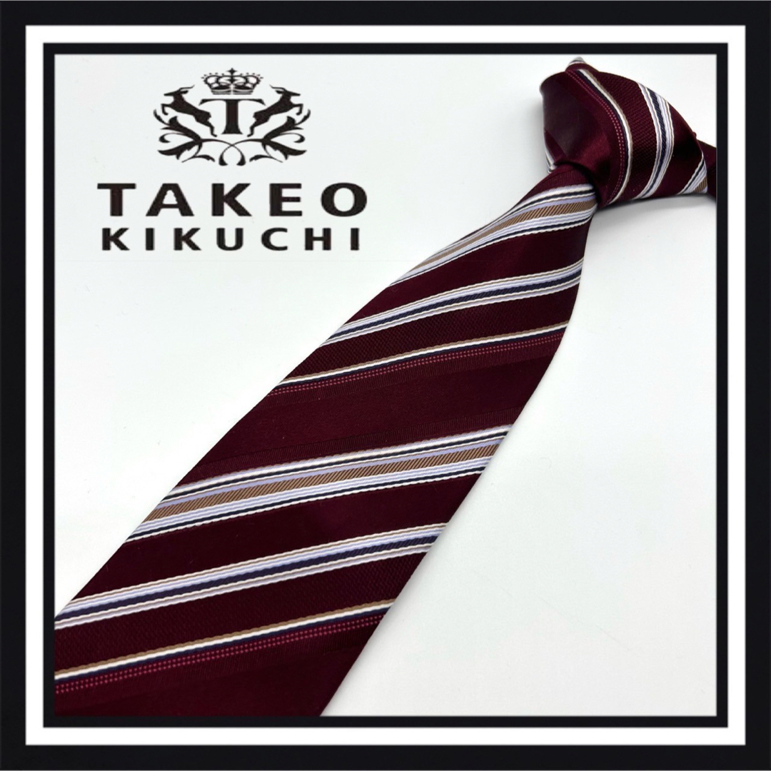 TAKEO KIKUCHI(タケオキクチ)の【高級ブランド】TAKEO KIKUCHI タケオキクチ ネクタイ メンズのファッション小物(ネクタイ)の商品写真