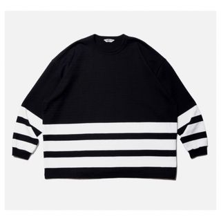 クーティー(COOTIE)のCOOTIE Heavy Cotton Panel Border L/S Tee(Tシャツ/カットソー(七分/長袖))