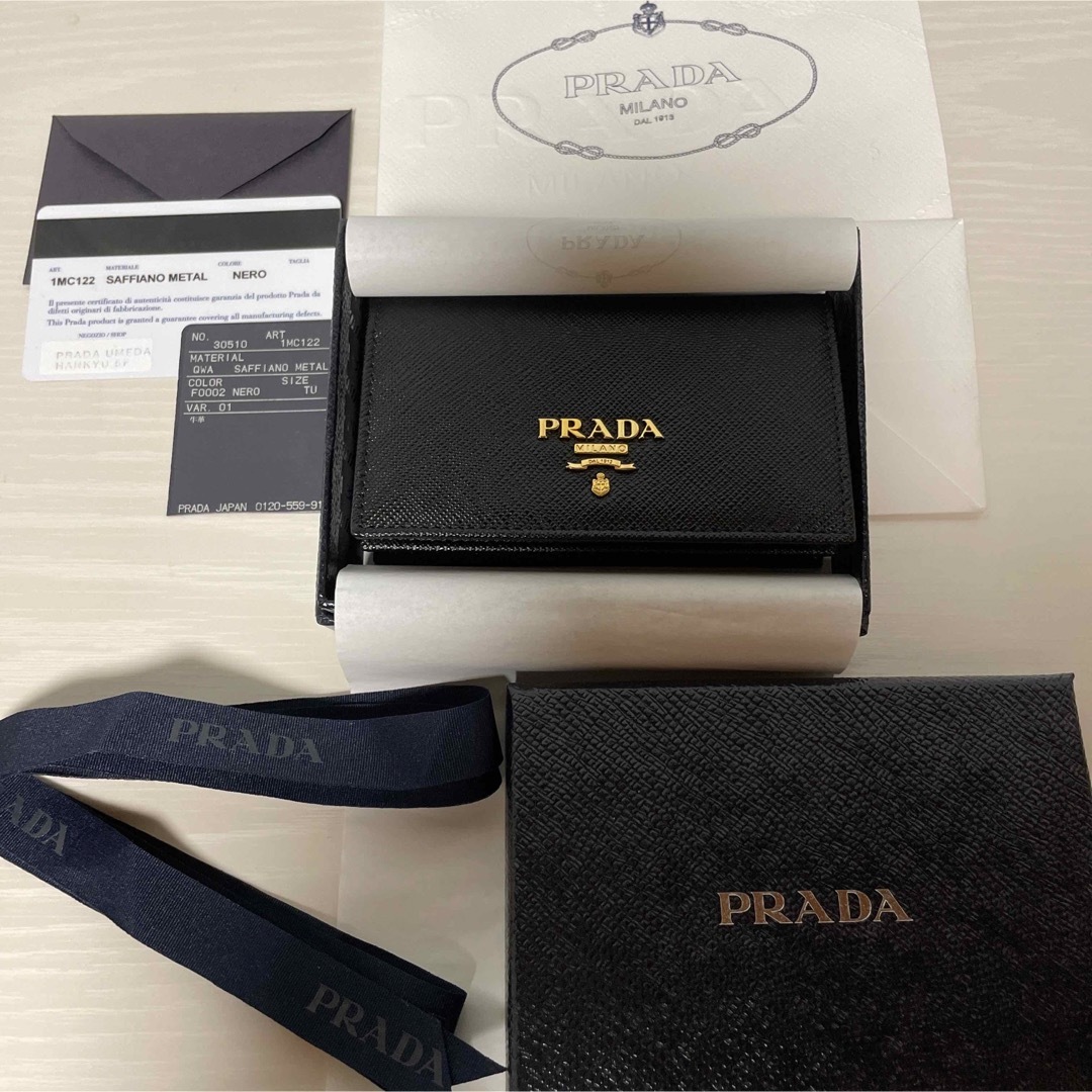 PRADA - 【新品・未使用】PRADA 名刺入れ カードケース サファイアーノ