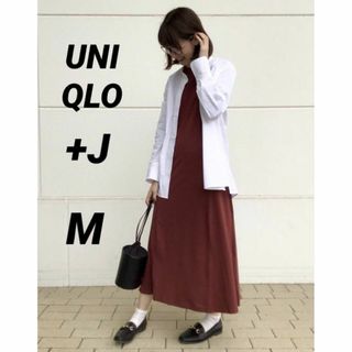 ユニクロ(UNIQLO)の【ユニクロ　ジルサンダー】スーピマコットンスタンドカラーシャツ　隠しボタン　M(シャツ/ブラウス(長袖/七分))