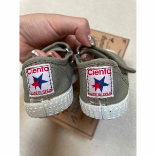 美品【cienta】Cienta Sneaker  ベルクロ ワンストラップ(スニーカー)