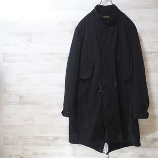 クーティー(COOTIE)のCOOTIE 16AW Fishtail Coat -Black/L(モッズコート)