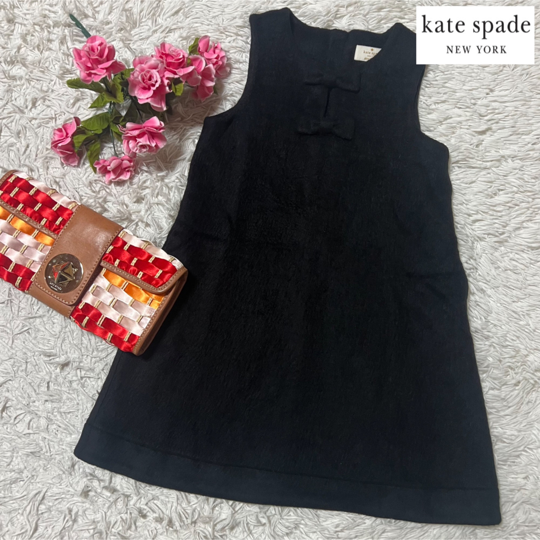 sale‼️kate spade ブラックワンピース