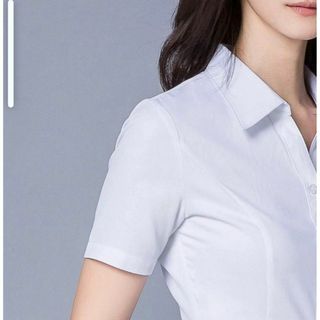 6XL 半袖 ブラウス 制服 通勤通学 高校生 バイト 送料込み 値下げ交渉不可(シャツ/ブラウス(半袖/袖なし))