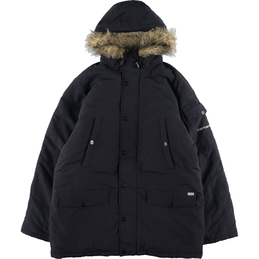 ナイロン100%色カーハート Carhartt 中綿パーカー メンズM /eaa394844