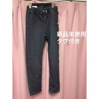 エイチアンドエム(H&M)のブラックデニム　ジーンズ　ジーパン　160 キッズ　ボーイ(パンツ/スパッツ)