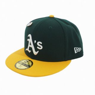 ニューエラー(NEW ERA)のニューエラ 59FIFTY MLBアスレチックス 帽子 キャップ 7 8/3 緑(その他)