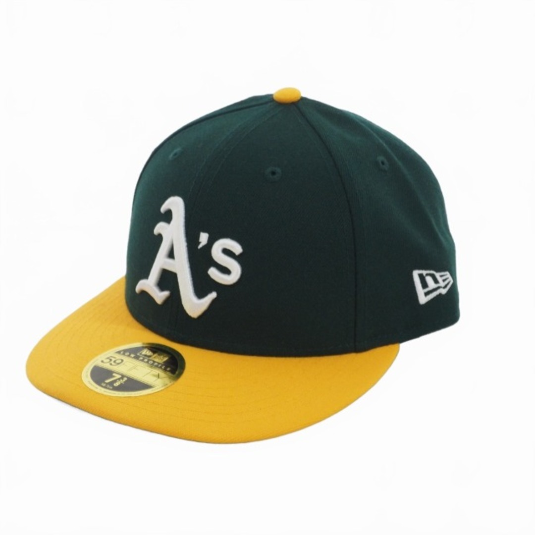 NEW ERA(ニューエラー)のニューエラ59FIFTY オークランド アスレチックス 帽子 7 8/3 緑 メンズの帽子(その他)の商品写真