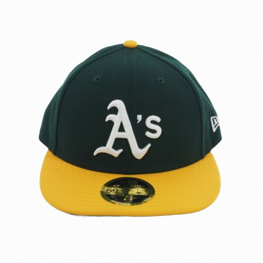 NEW ERA(ニューエラー)のニューエラ59FIFTY オークランド アスレチックス 帽子 7 8/3 緑 メンズの帽子(その他)の商品写真