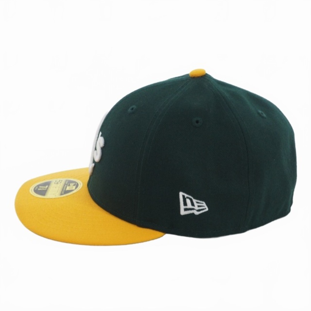 NEW ERA(ニューエラー)のニューエラ59FIFTY オークランド アスレチックス 帽子 7 8/3 緑 メンズの帽子(その他)の商品写真