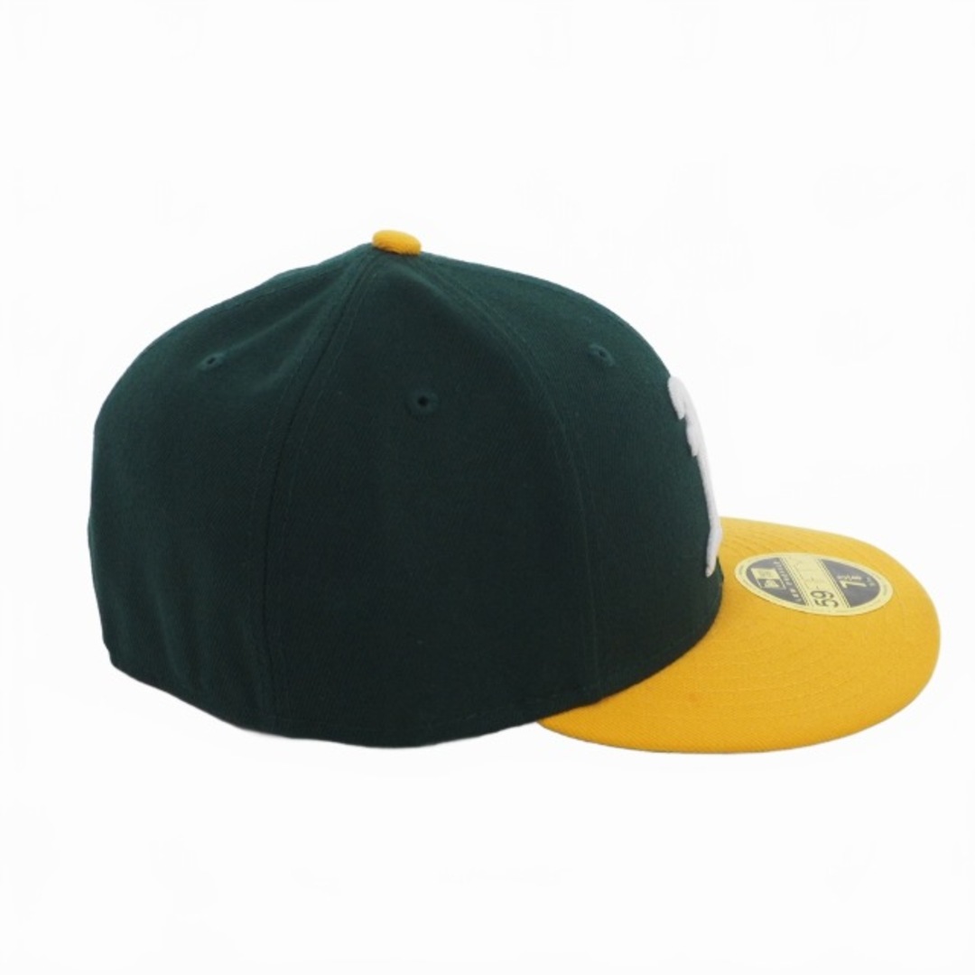NEW ERA(ニューエラー)のニューエラ59FIFTY オークランド アスレチックス 帽子 7 8/3 緑 メンズの帽子(その他)の商品写真