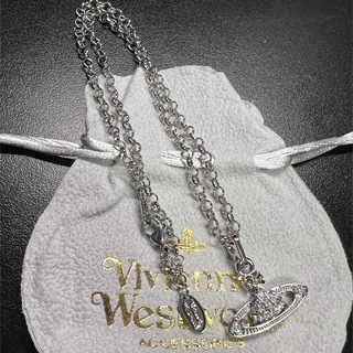 ヴィヴィアンウエストウッド(Vivienne Westwood)の【新品】viviennewestwood タイニーオーブ　チェーンネックレス(ネックレス)