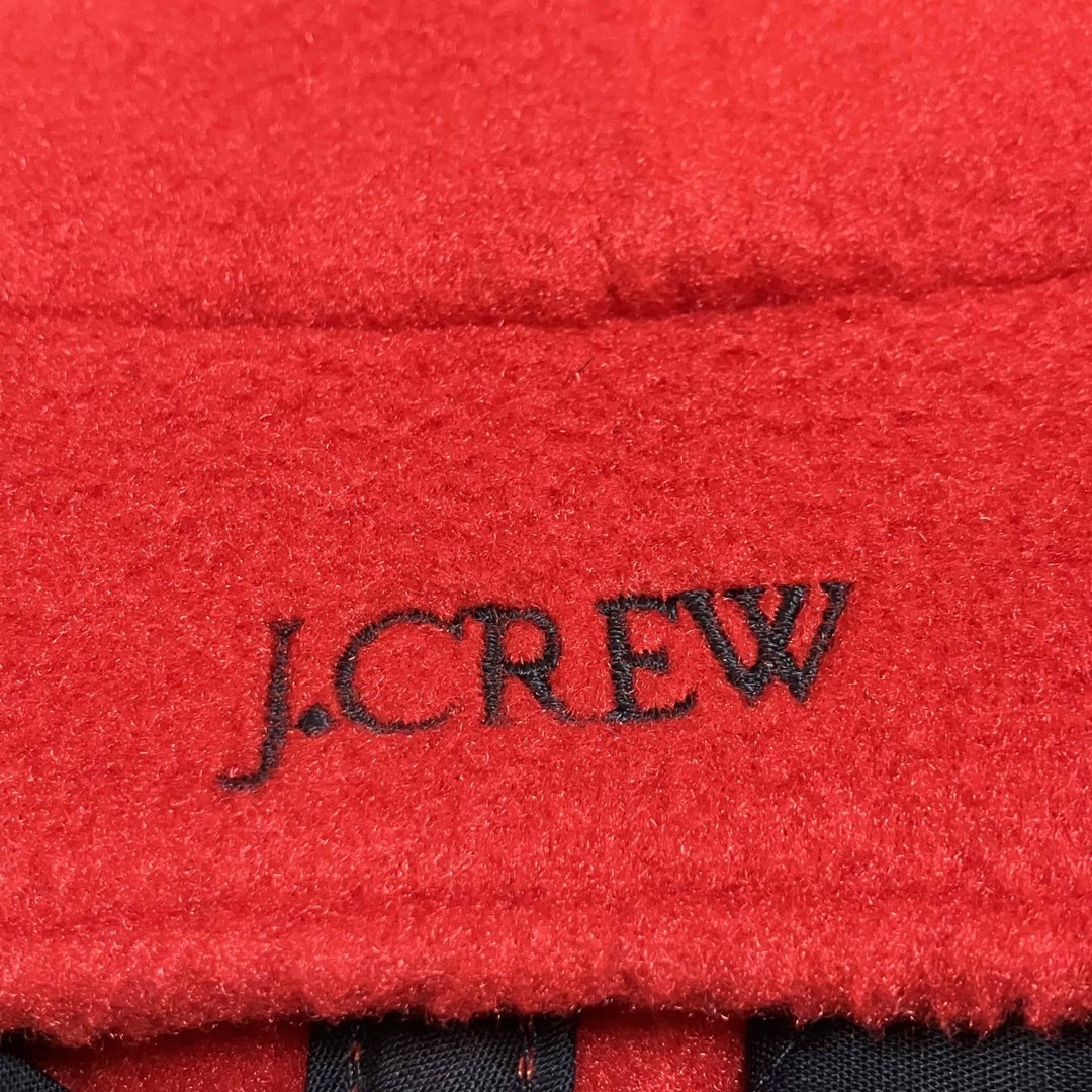 J.Crew(ジェイクルー)の【新品同様】希少！OLD J.CREW 巨人タグ 耳あて フリースキャップ 赤 メンズの帽子(キャップ)の商品写真