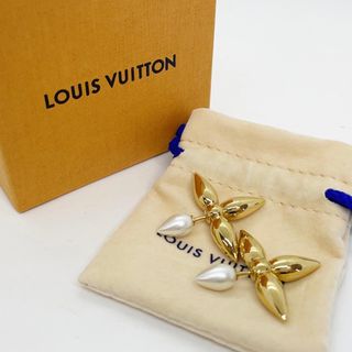 ルイヴィトン(LOUIS VUITTON)のルイヴィトン　ピアス　ゴールド　ブックルドレイユ　ルイゼット M80267(ピアス)