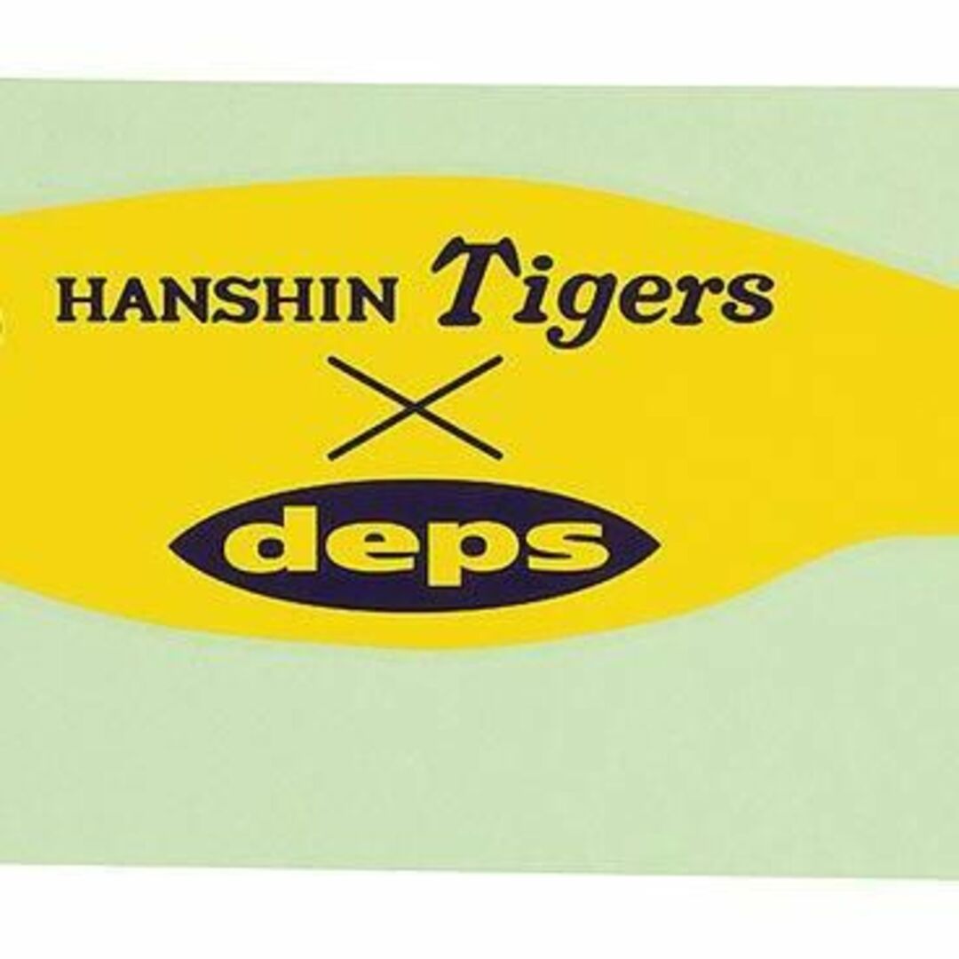 deps(デプス)の希少　レア　新品　阪神タイガース 　x　 deps 　コラボ　ステッカー　デプス スポーツ/アウトドアのフィッシング(その他)の商品写真