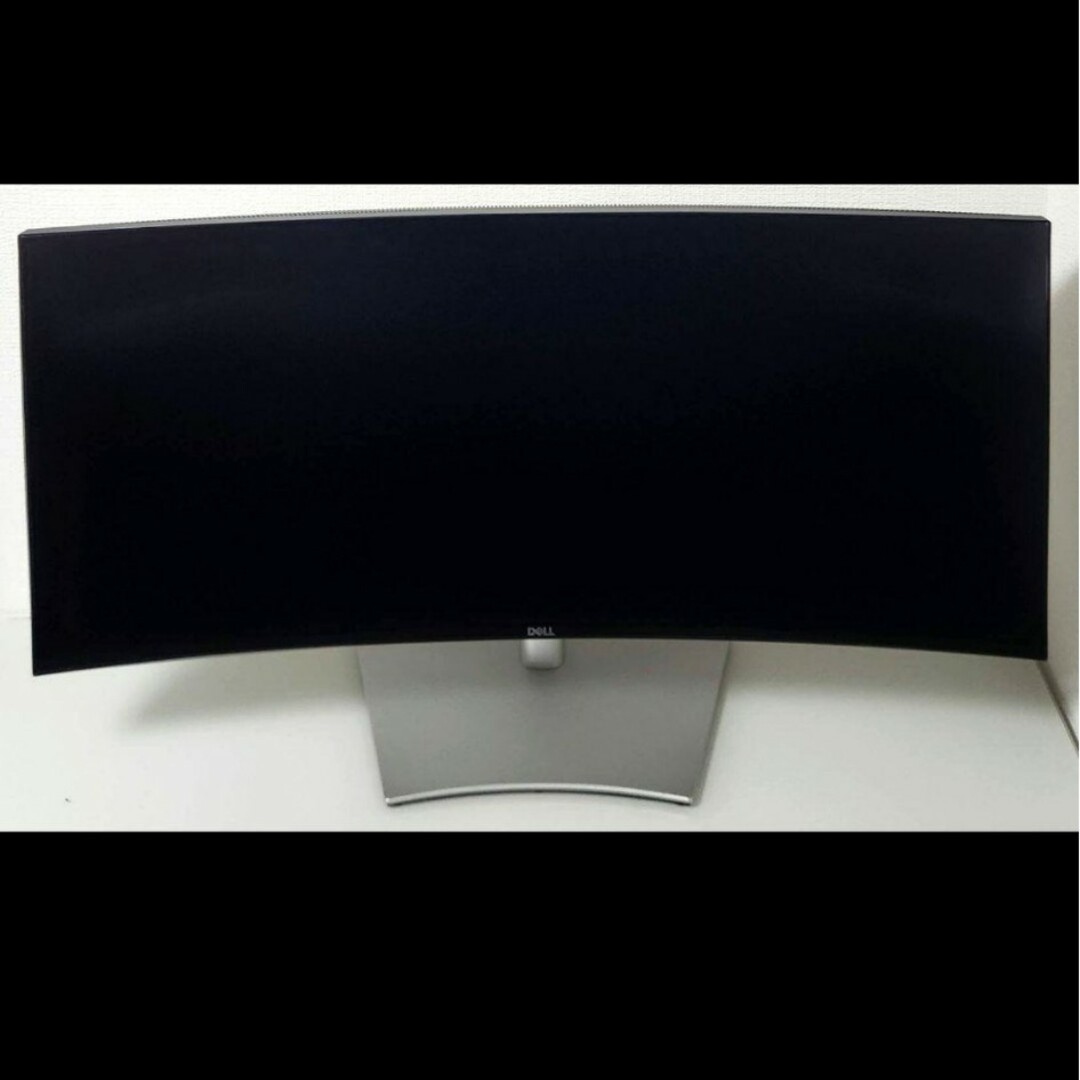 美品】Dell U3421WE 34.14インチ 曲面 USB-Cハブモニター-