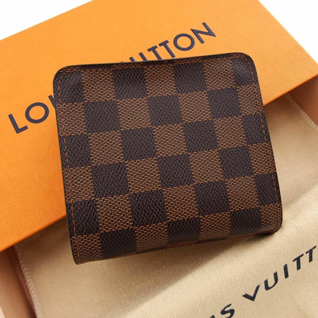 ◇ LOUIS VUITTON ルイヴィトン ◇ ダミエ　二つ折財布