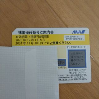 エーエヌエー(ゼンニッポンクウユ)(ANA(全日本空輸))のANA 株主優待(航空券)