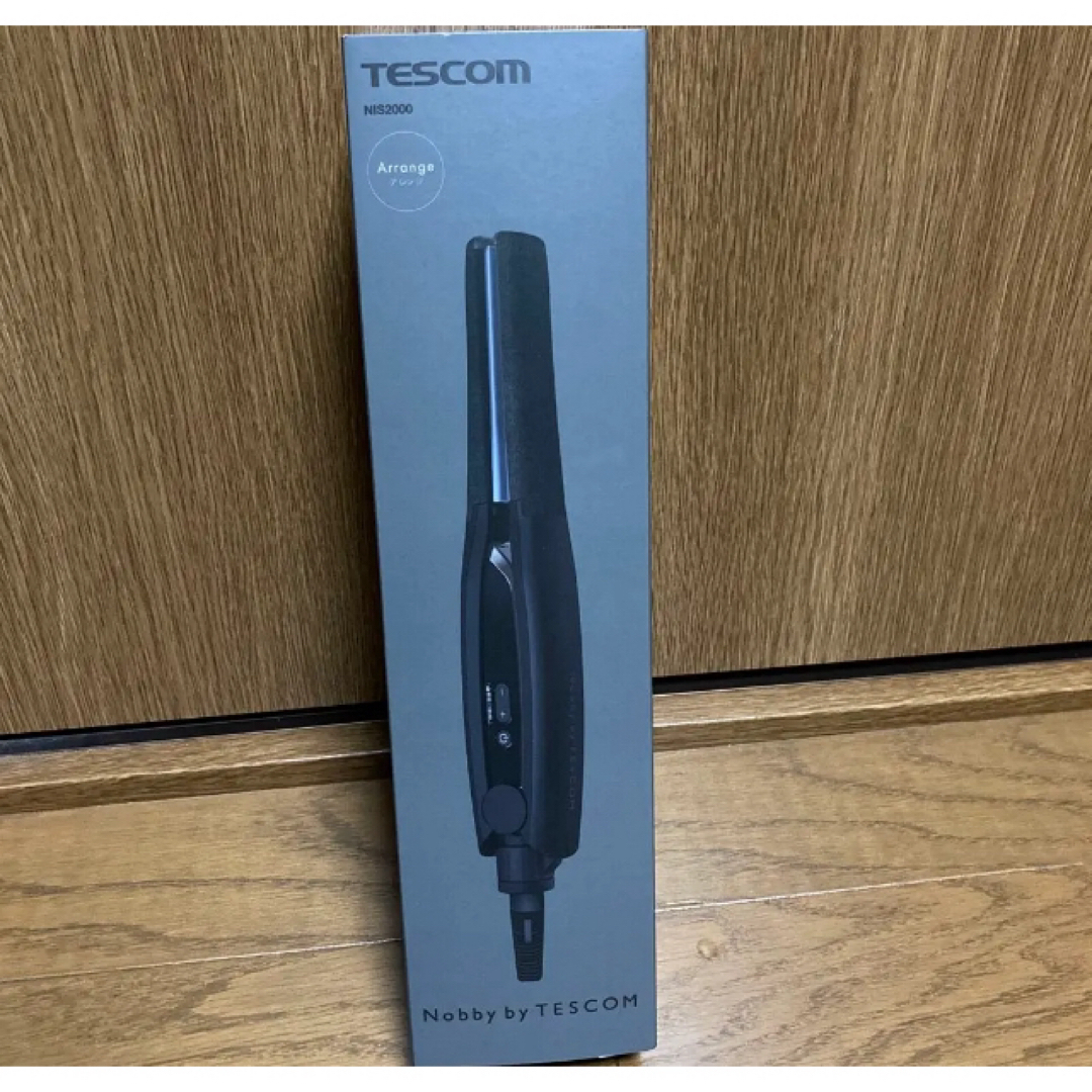 TESCOM(テスコム)のテスコム NIS2000-K プロフェッショナルヘアーアイロン ブラック スマホ/家電/カメラの美容/健康(ヘアアイロン)の商品写真