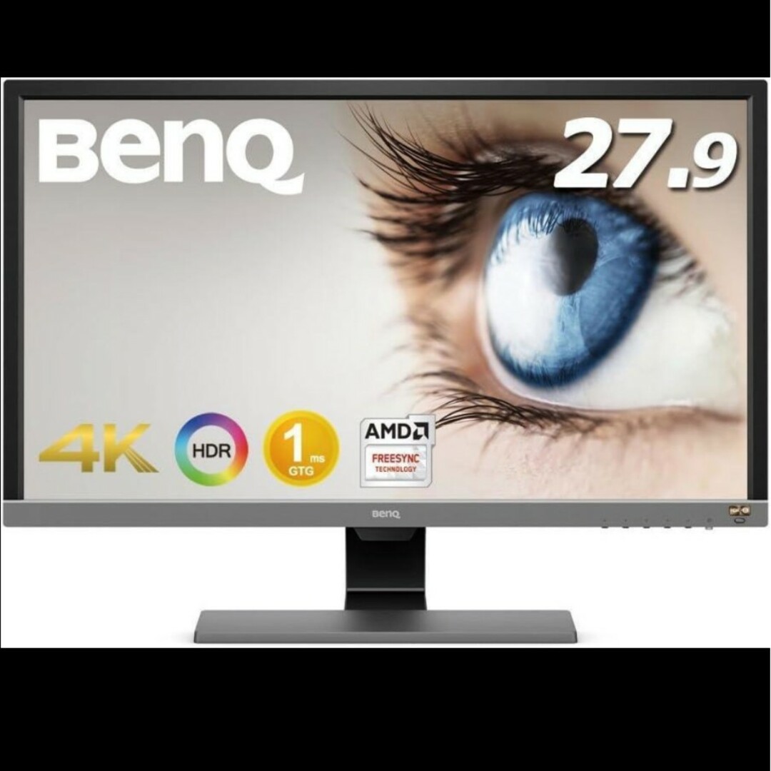 BenQ型番BenQ 4K HDR対応 27.9インチ ゲーミングモニター EL2870U