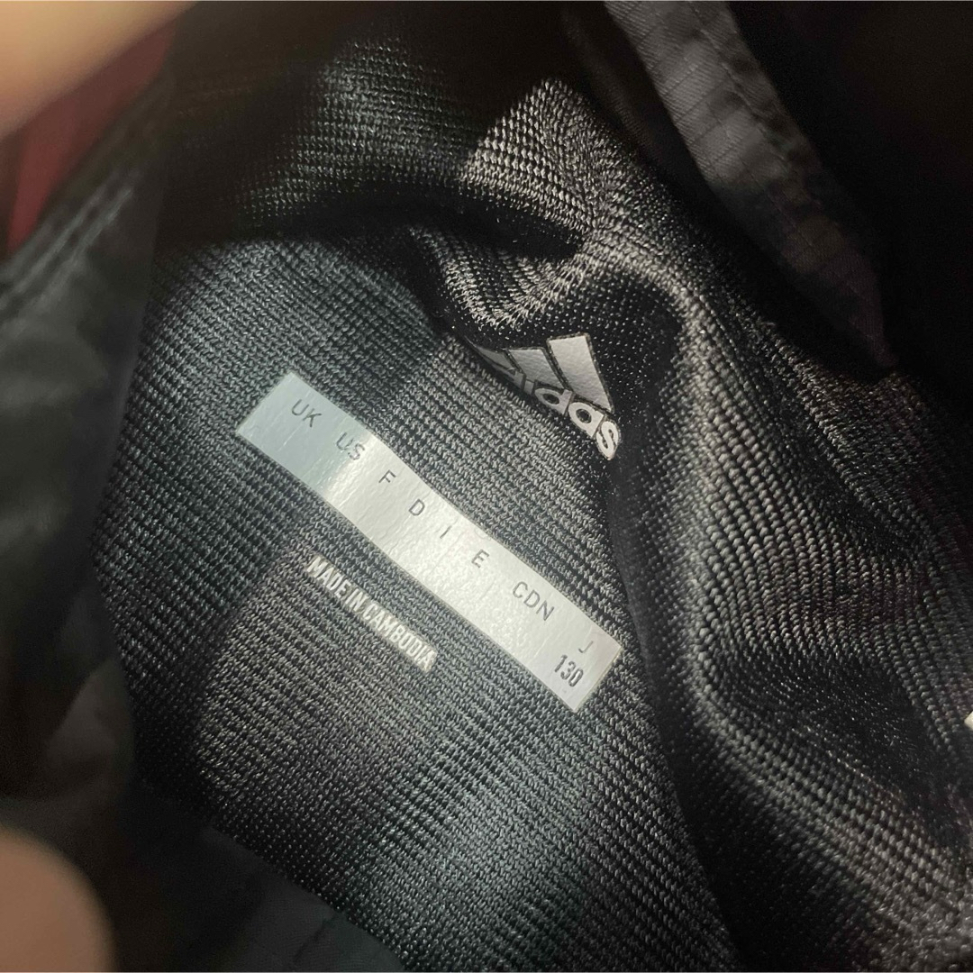 adidas(アディダス)のアディダス　ナイロンジャケット　130 プーマ　スウェット　トップス　長袖　靴下 キッズ/ベビー/マタニティのキッズ服男の子用(90cm~)(ジャケット/上着)の商品写真