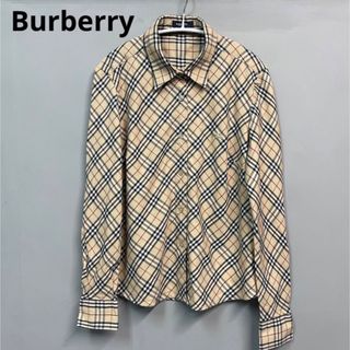 バーバリー(BURBERRY)のバーバリー　ノバチェック　ホース　L カッターシャツ　シャツ　ブラウス　(シャツ/ブラウス(長袖/七分))