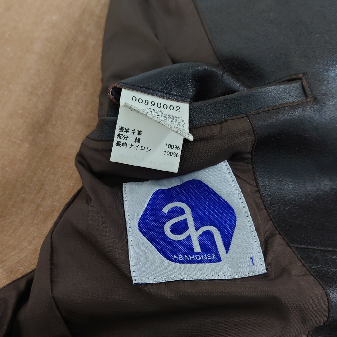 ABAHOUSE(アバハウス)のABAHOUSE レザージャケット メンズのジャケット/アウター(レザージャケット)の商品写真