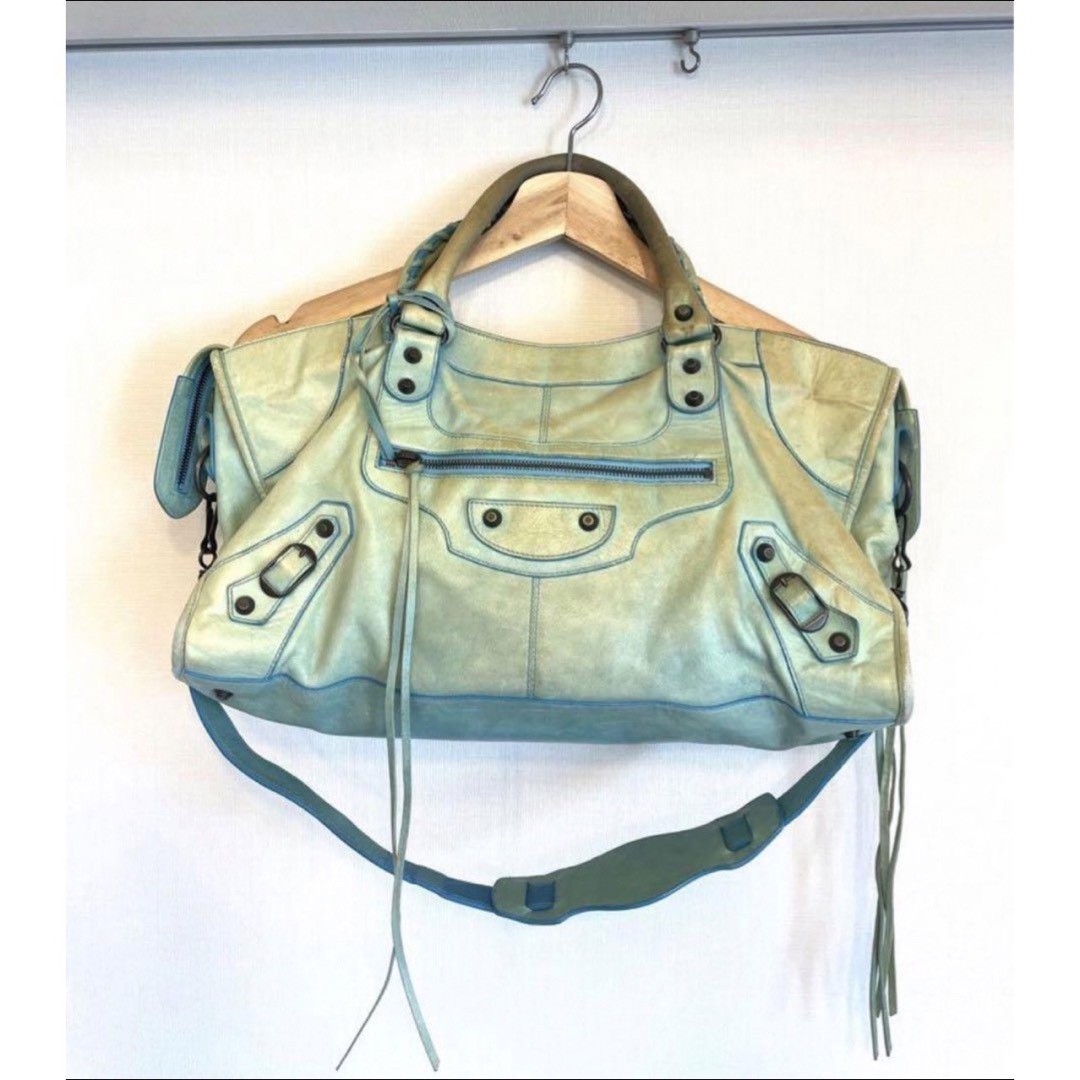 Balenciaga - バレンシアガ♡ザ シティブルー2way♡鏡付きの通販 by