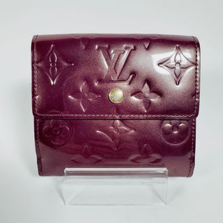 ルイヴィトン(LOUIS VUITTON)のルイヴィトン　ポルトフォイユ　エリーズ Wホック 三つ折り財布 ヴェルニ(財布)