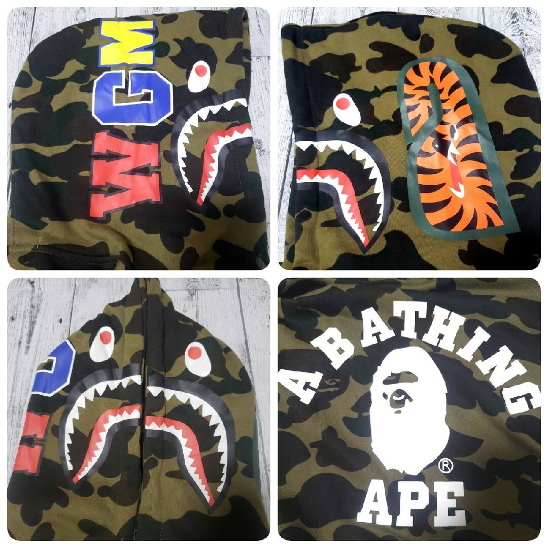 A BATHING APE - 超希少【カモ柄×シャーク】アベイシングエイプ