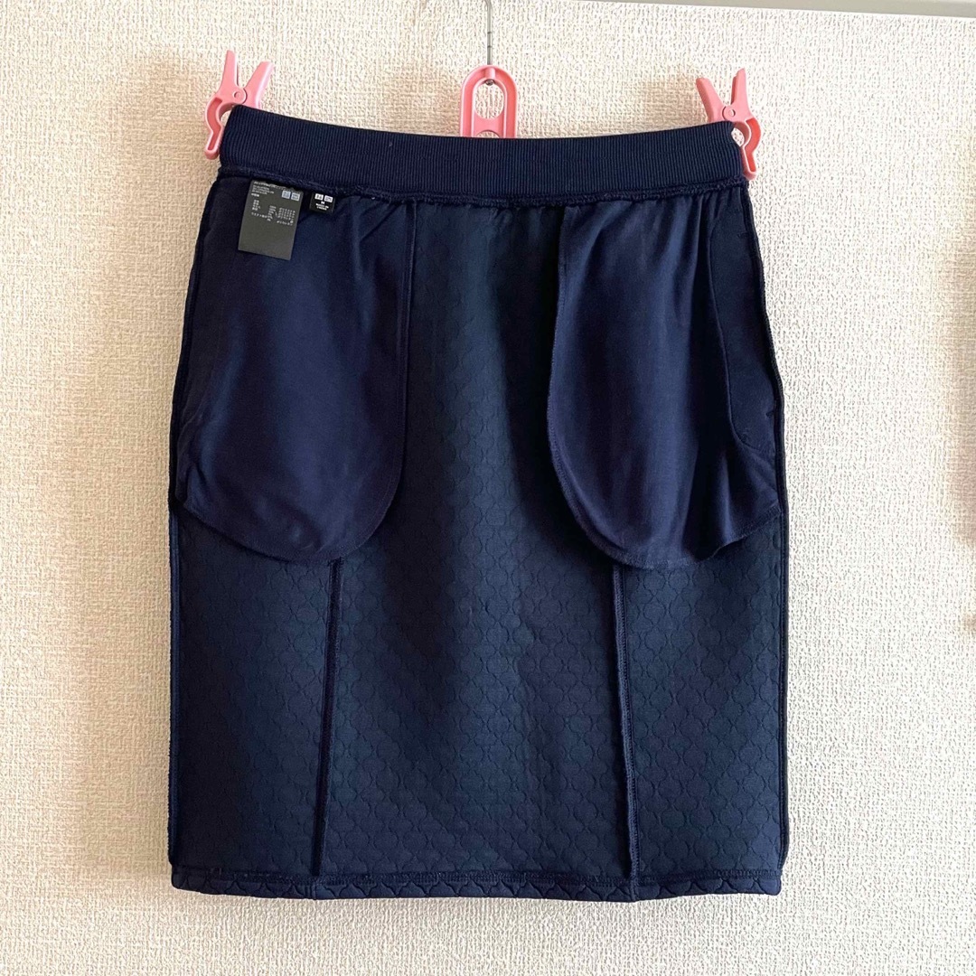 UNIQLO(ユニクロ)のユニクロ＊キルティングスカート レディースのスカート(ひざ丈スカート)の商品写真
