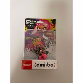 新品 amiibo ガール ネオンピンク スプラトゥーン Switch(ゲームキャラクター)