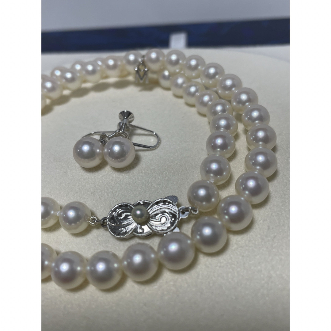 MIKIMOTO - ミキモト 7〜7.5㎜ 長さ43.5㎝ パールネックレス