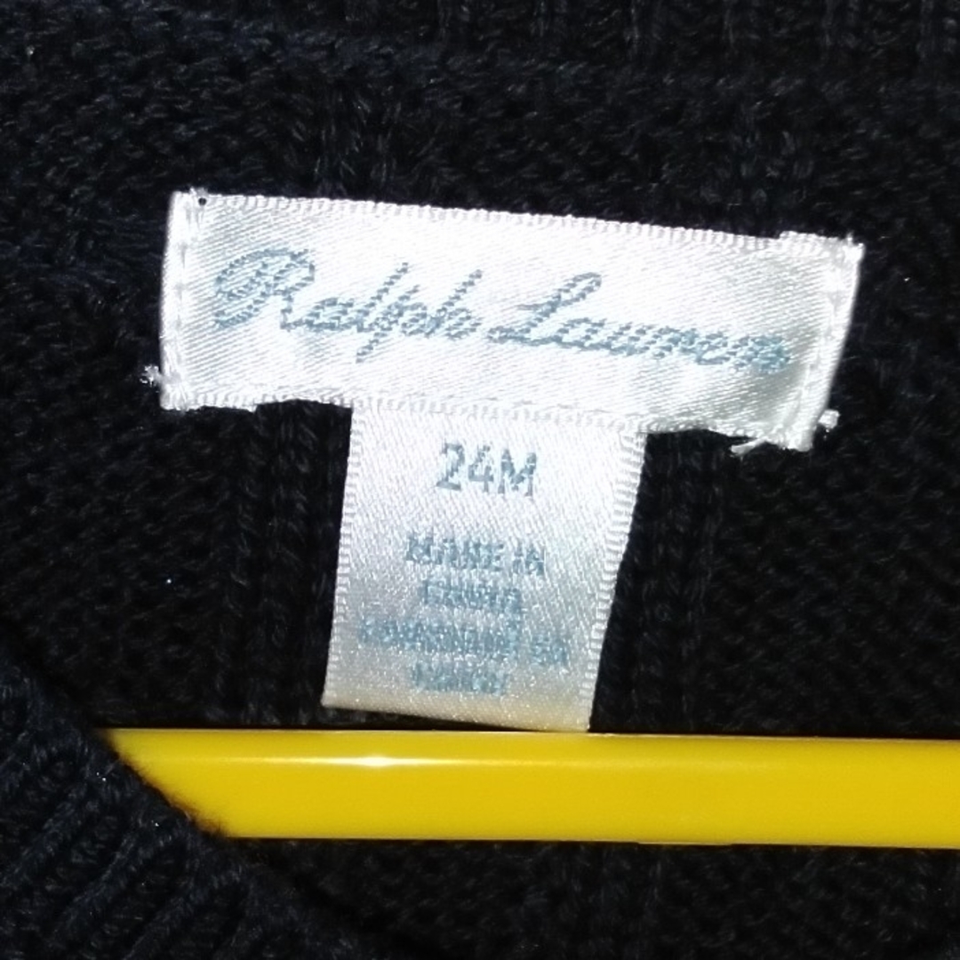 Ralph Lauren(ラルフローレン)のカーディガン　24m 90cm×2枚セット キッズ/ベビー/マタニティのキッズ服女の子用(90cm~)(カーディガン)の商品写真