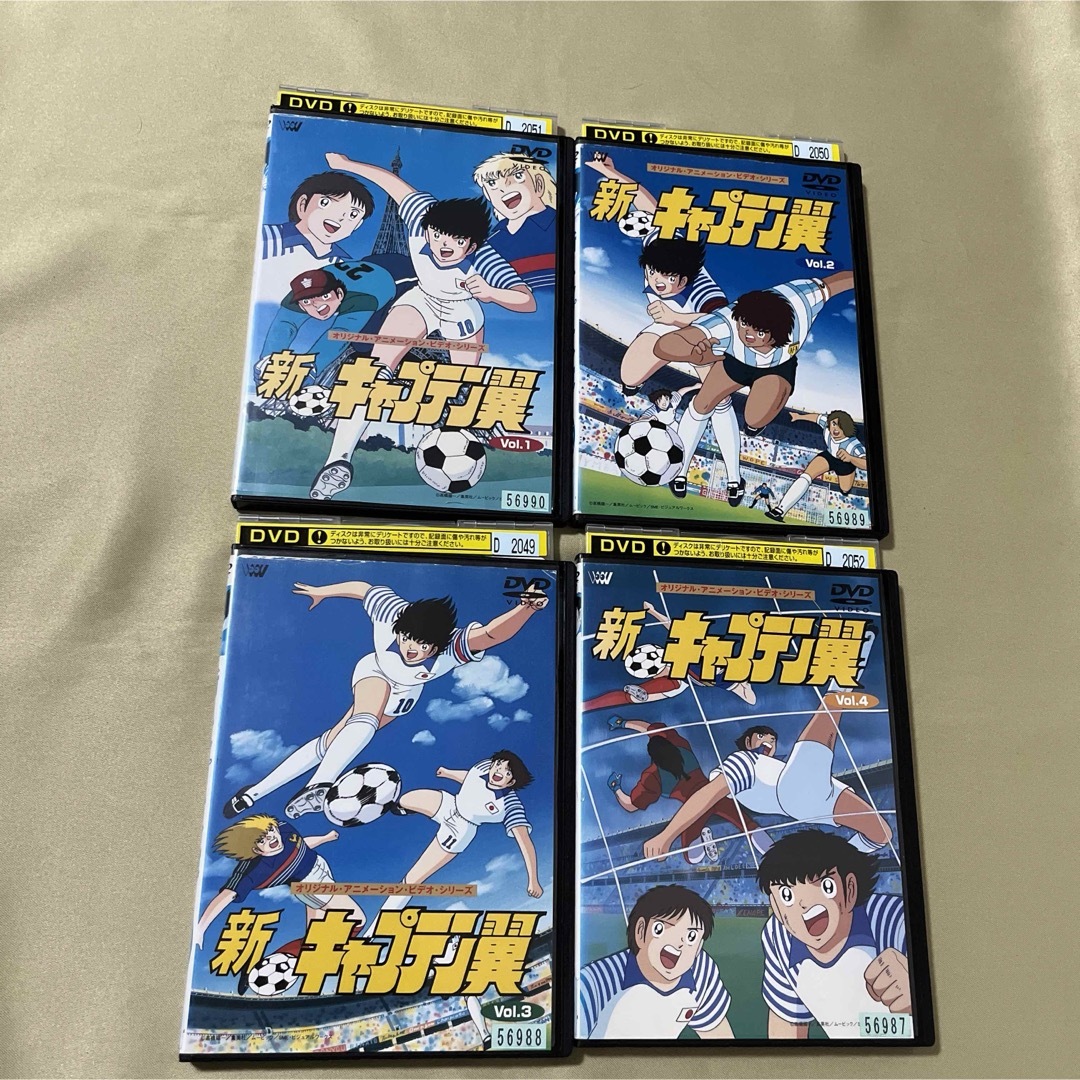 新・キャプテン翼 DVD 全巻セット レンタル落ち | フリマアプリ ラクマ