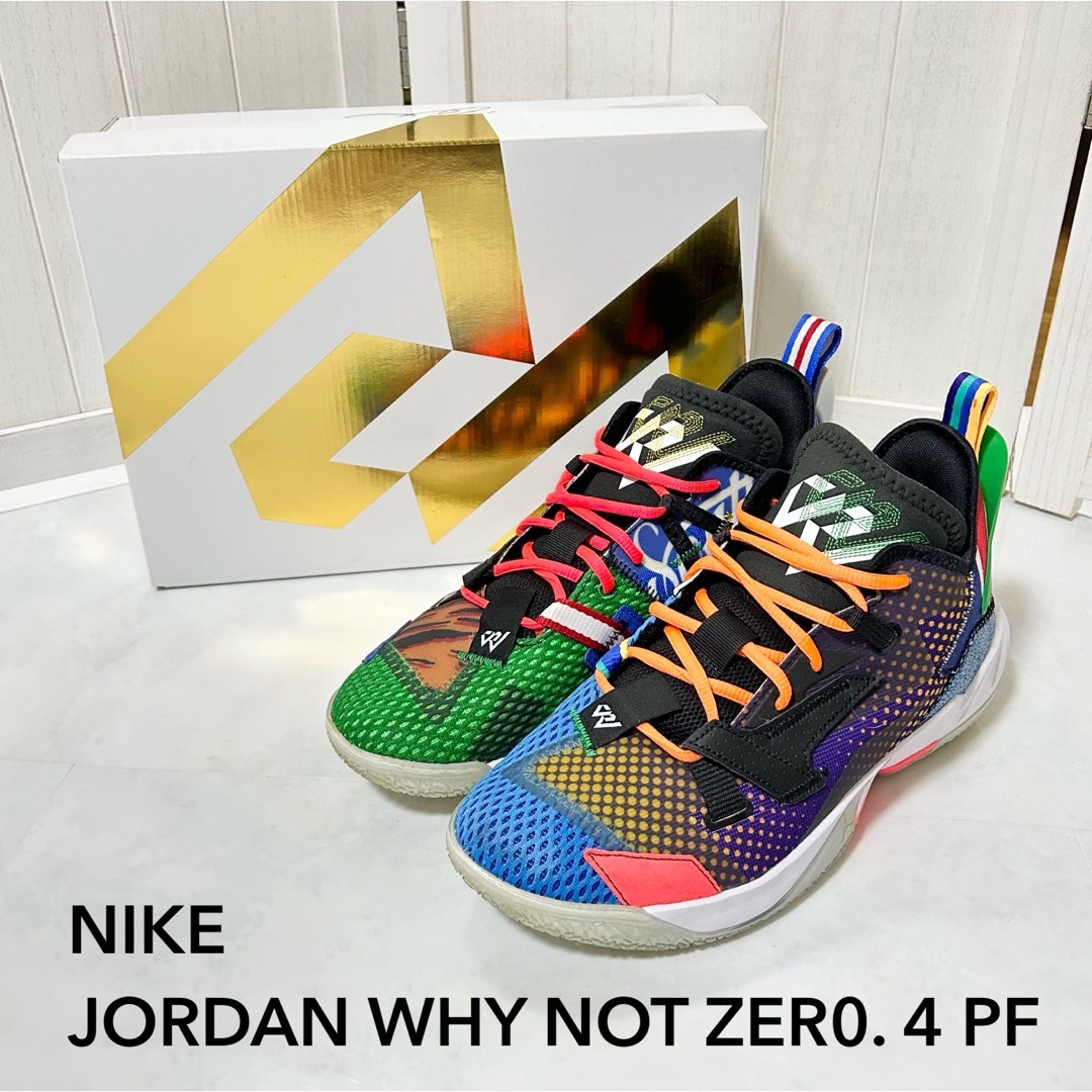 NIKE - 美品 NIKE JORDAN WHY NOT ZER0. 4 PF 27cmの通販 by ペリエ's ...