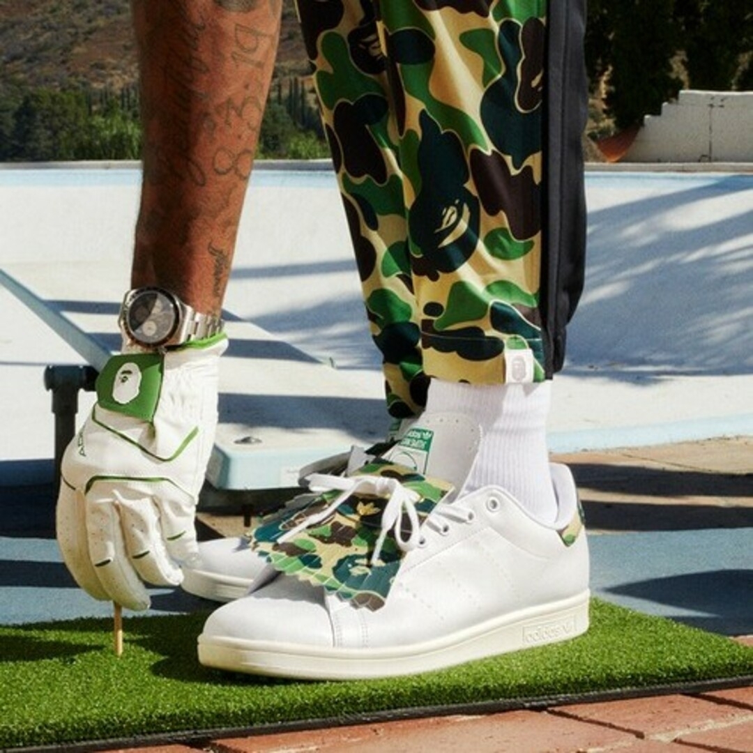 STANSMITH(adidas) - BAPE adidas スタンスミス ゴルフ STANSMITH(adidas) - BAPE adidas スタンスミス ゴルフ