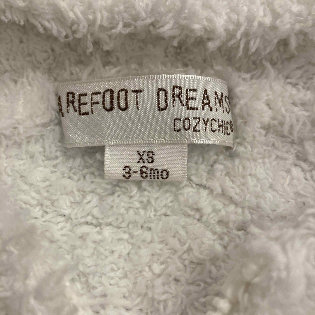 BAREFOOT DREAMS(ベアフットドリームス)のベアフットドリームス　BAREFOOT DREAMS  ベビー　パーカー　XS キッズ/ベビー/マタニティのベビー服(~85cm)(カーディガン/ボレロ)の商品写真