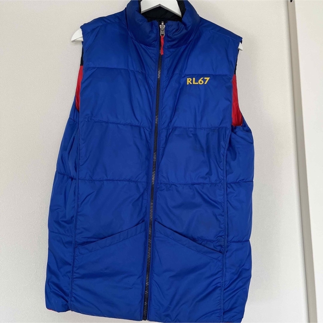 POLO RALPH LAUREN(ポロラルフローレン)のみーや様専用ラルフローレン　メンズリバーシブルダウンベスト メンズのジャケット/アウター(ダウンベスト)の商品写真