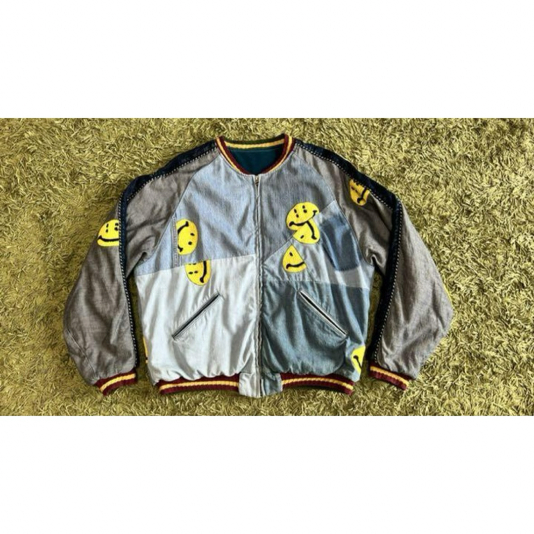 KAPITAL(キャピタル)の【限定】15smile rugby union souvenir jacket メンズのジャケット/アウター(ブルゾン)の商品写真