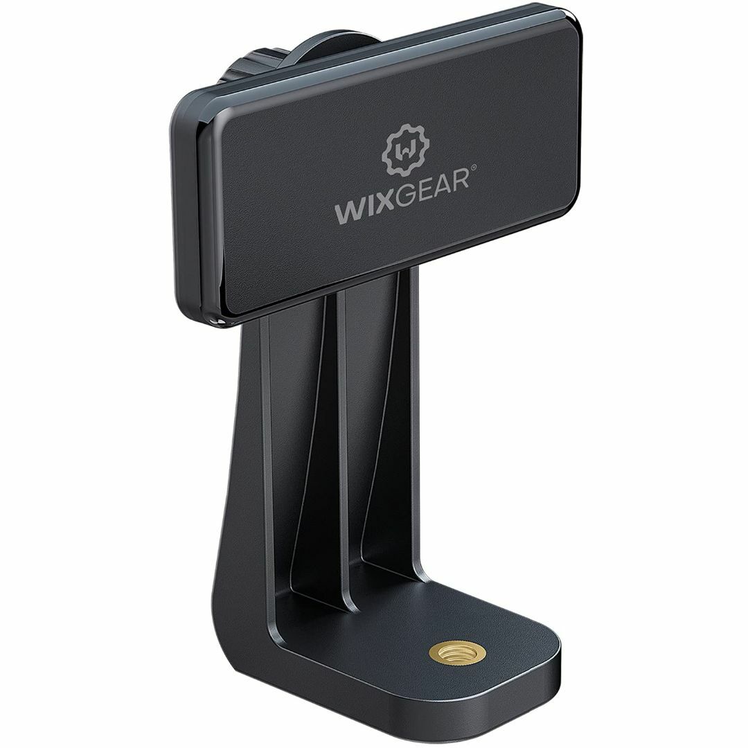 WixGear 磁気三脚マウント 強力な携帯ホルダー 三脚用 iPhoneとAn