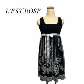 レストローズ(L'EST ROSE)のL´EST ROSE ワンピース　セレモニー　イベント　(ひざ丈ワンピース)