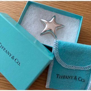 【希少】Tiffany ティファニー　リボン　ピン　シルバー　925 バッジ