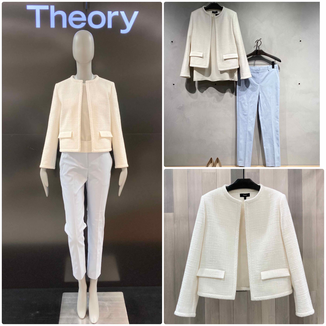 Theory ツイードジャケット 0