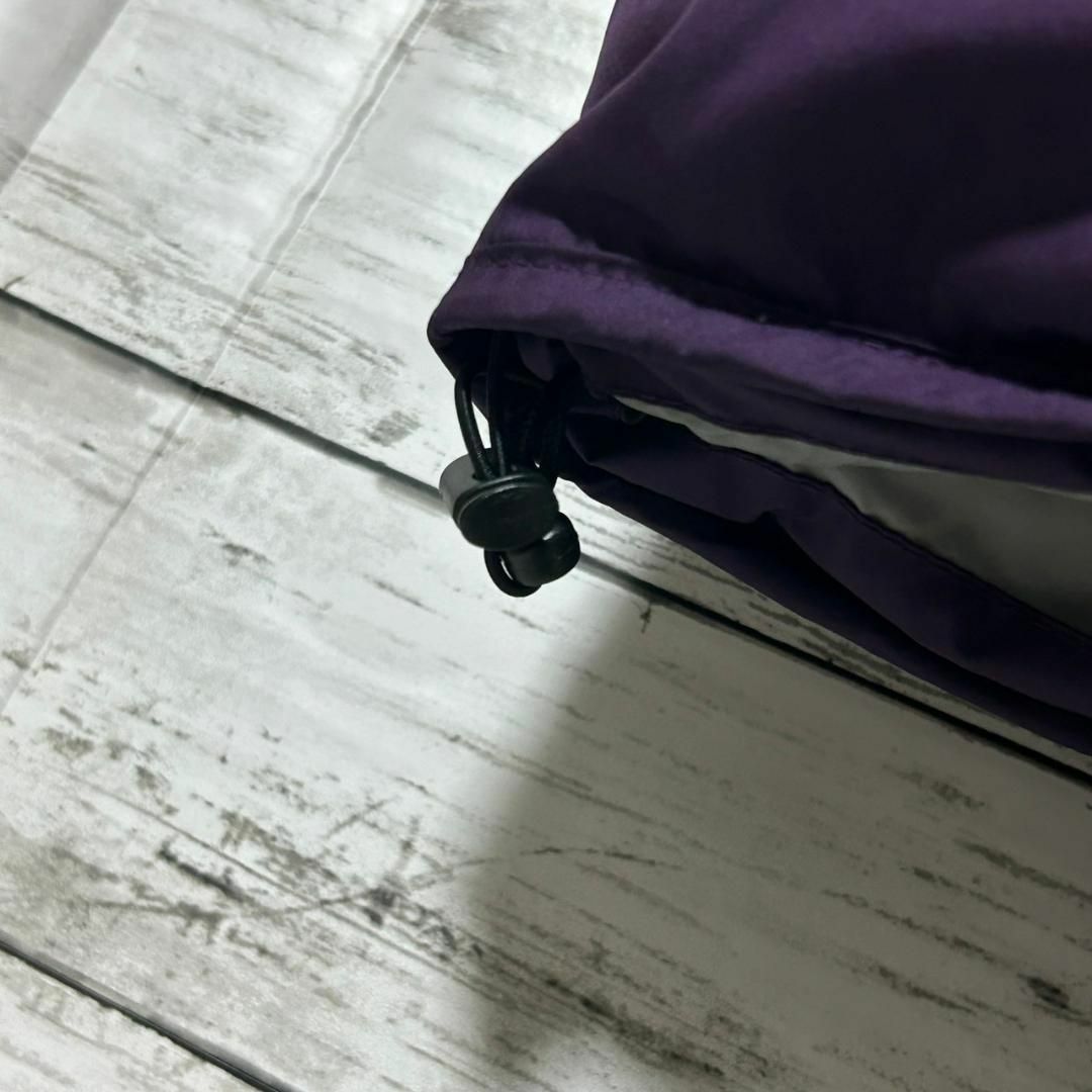 Timberland(ティンバーランド)の【美品】ティンバーランド 刺繍 ロゴ ダウンベスト パープル メンズ L ヌプシ メンズのジャケット/アウター(ダウンベスト)の商品写真
