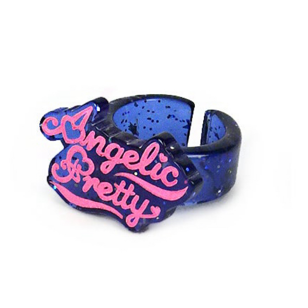 Angelic Pretty(アンジェリックプリティー)のNeonロゴ リング コン Angelic Pretty レディースのアクセサリー(リング(指輪))の商品写真