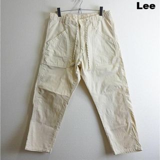 リー(Lee)の良品★Lee　イージーベイカー クロップドパンツ　【M】　ストレッチ　アイボリー(ワークパンツ/カーゴパンツ)