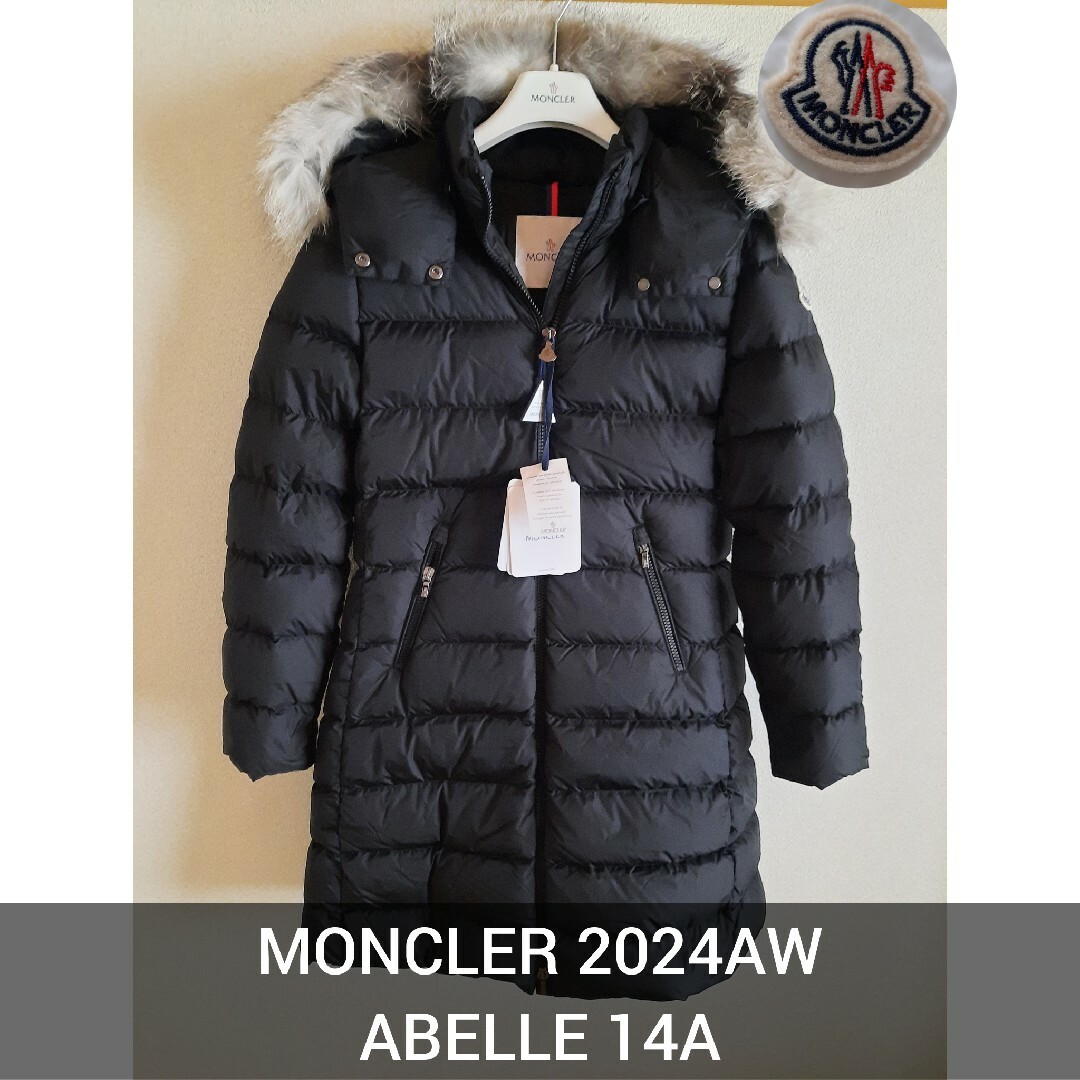 MONCLER - ⭐24AW/新品 MONCLER ABELLE アベル ブラック 14Aの通販 by